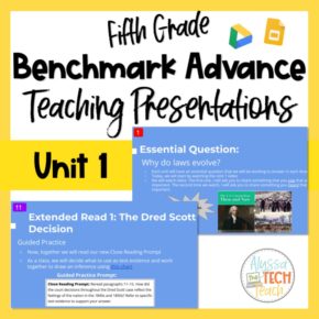 Benchmark Advance Teaching Presentations Unit 1